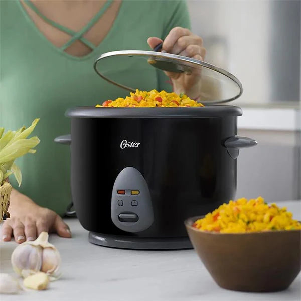 Olla Arrocera 10 Tazas 1.8 L Negro Multiuso Oster