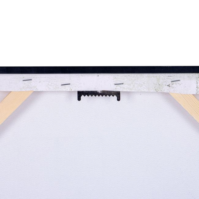 Cuadro Lienzo con Mosaico de Madera