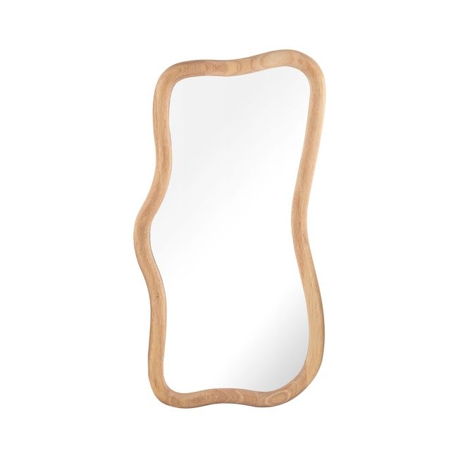 Espejo Decorativo de Madera y Vidrio