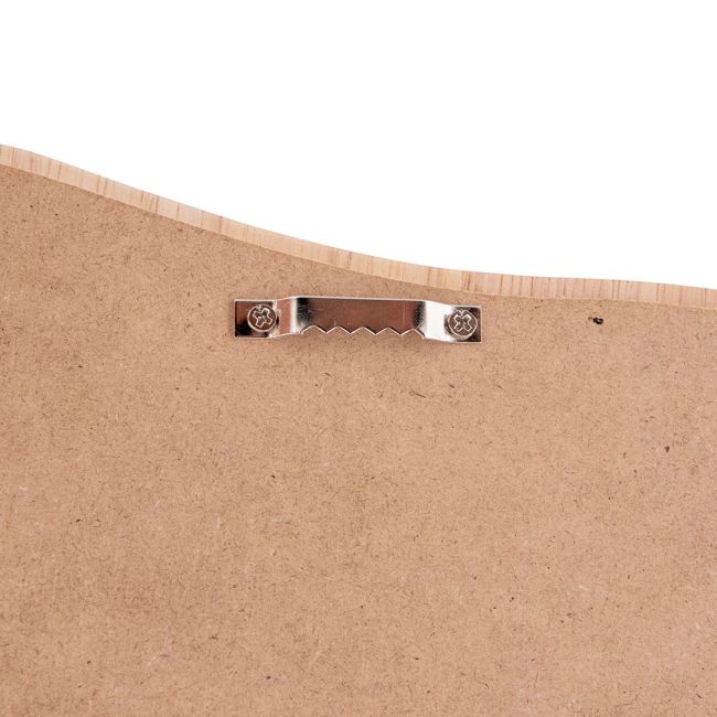 Espejo Decorativo de Madera y Vidrio