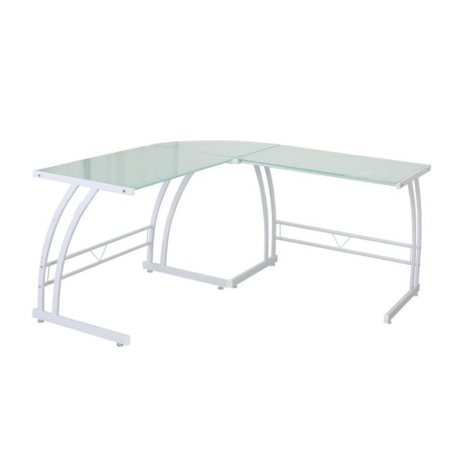 Escritorio Esquinero con Vidrio