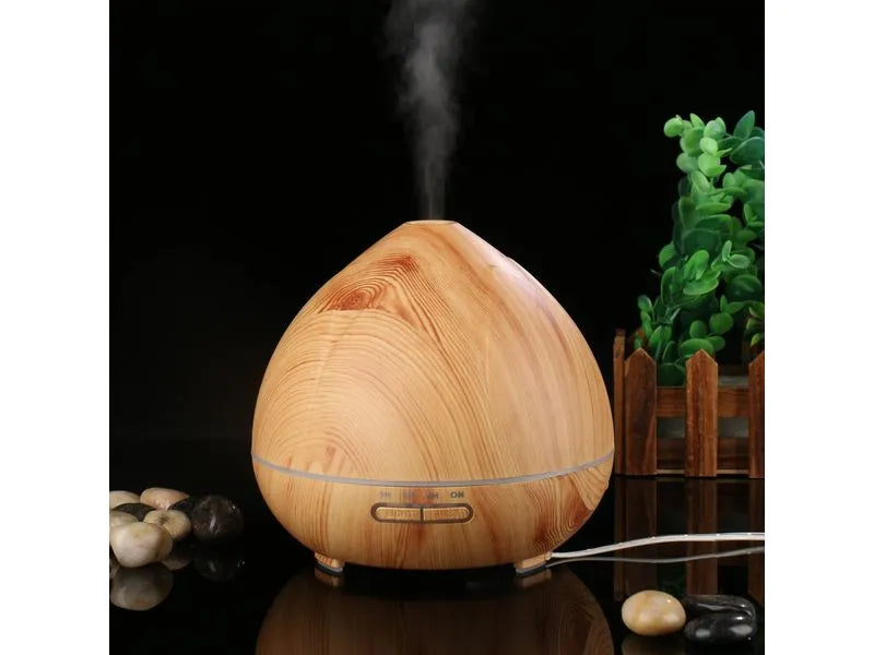 Velas y Aromaterapia Home Trends HT Difusor Eléctrico Madera