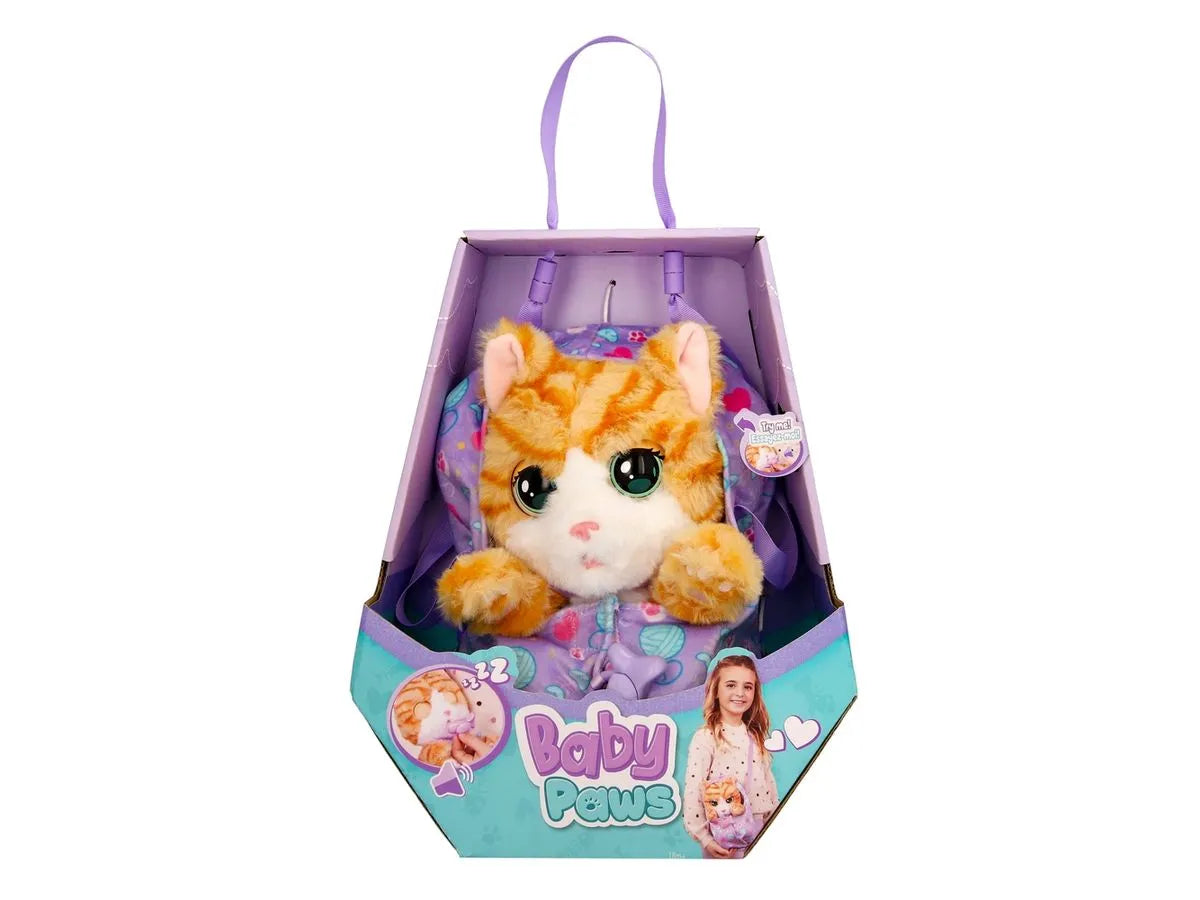 Juego Peluche Baby Paws Gato
