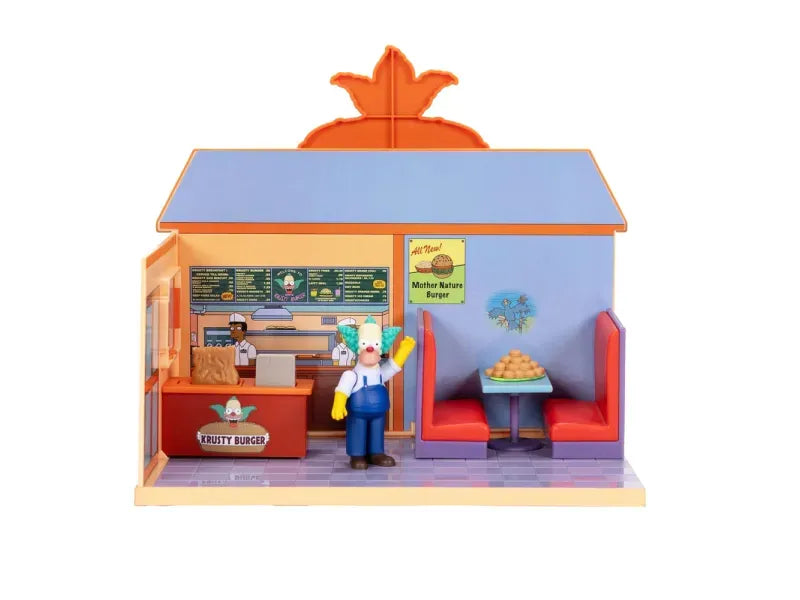 Figura The Simpsons playset Krusty Burger