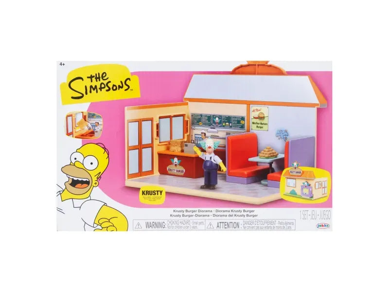 Figura The Simpsons playset Krusty Burger