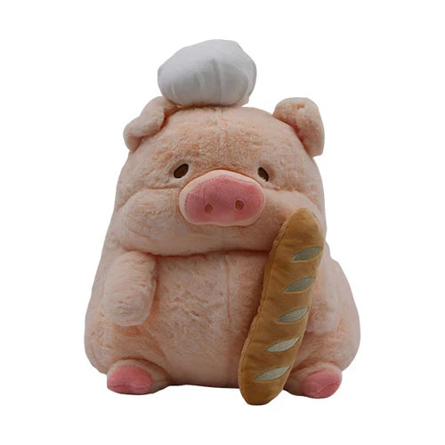 Peluche Cerdito Chef con Pan