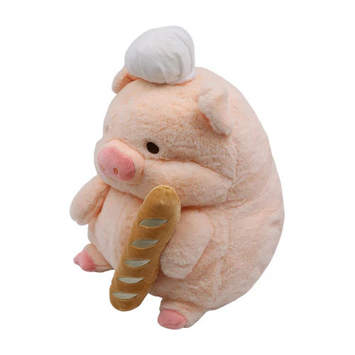 Peluche Cerdito Chef con Pan