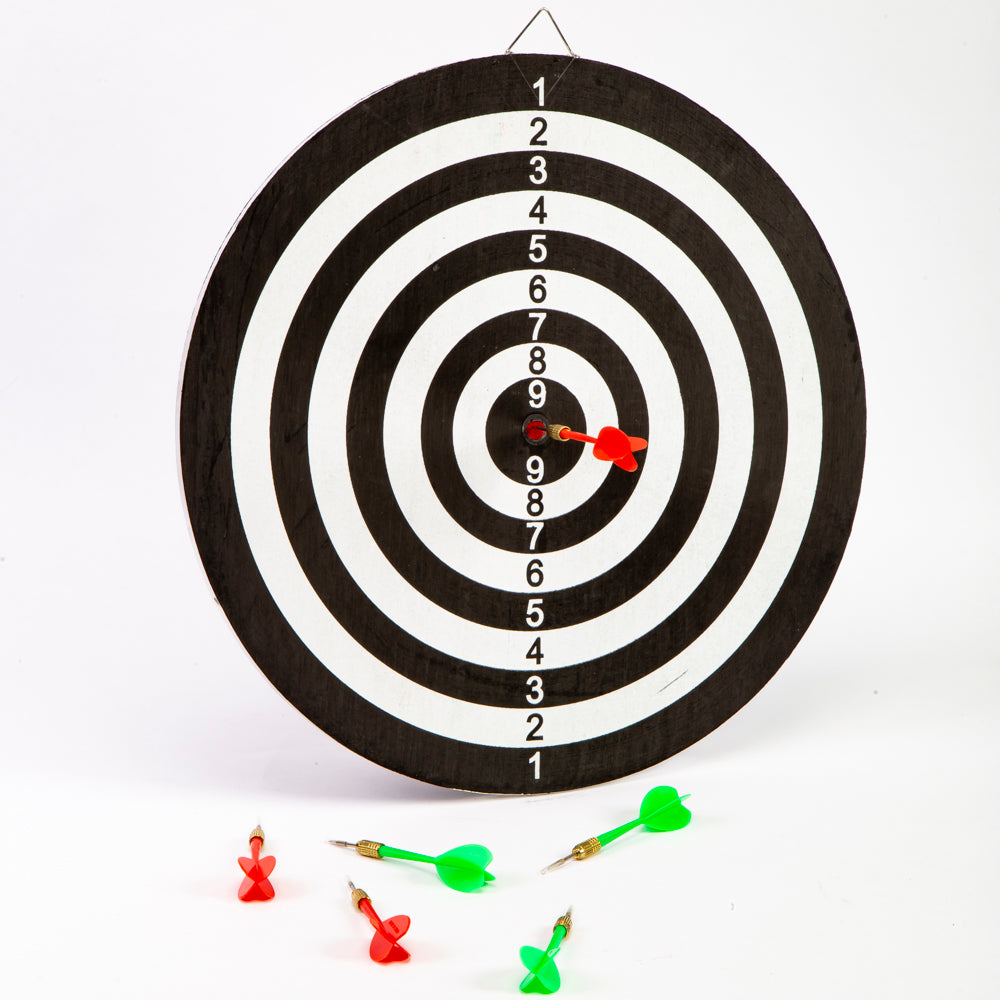 Tablero colgante con dardos de 40cm