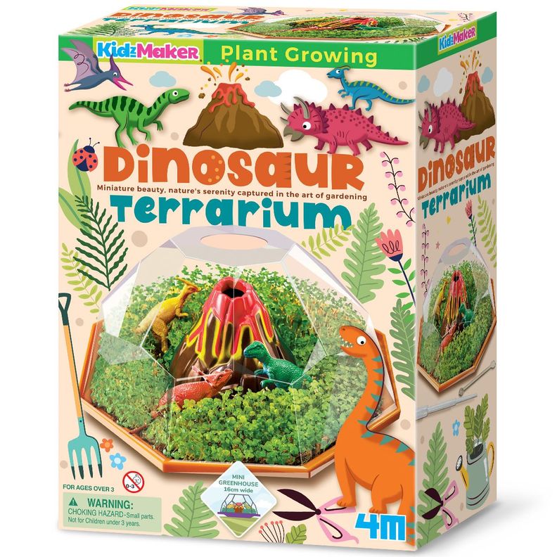 Juego Kidz Maker Crea tu Terrario de Dinosaurios