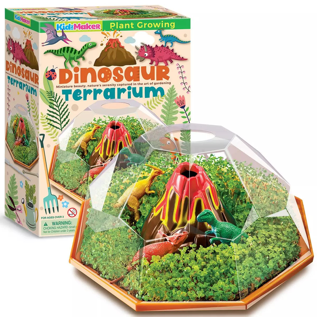 Juego Kidz Maker Crea tu Terrario de Dinosaurios
