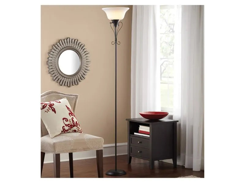 Lampara De Pie Decorativa Mainstays