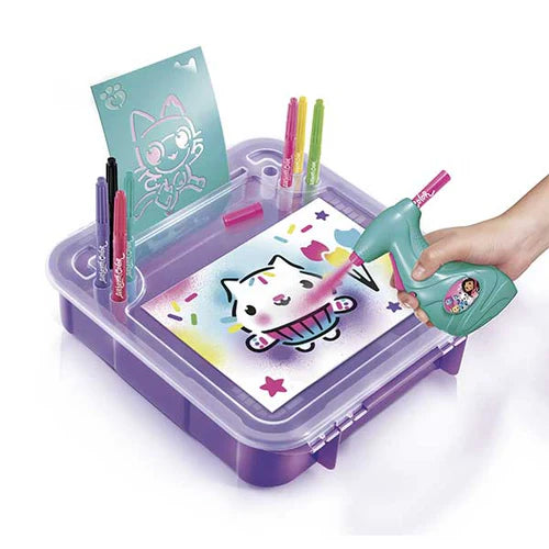 Estuche de Actividades de Arte con Aerógrafo Gabby’s DollHouse