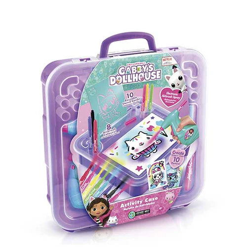 Estuche de Actividades de Arte con Aerógrafo Gabby’s DollHouse