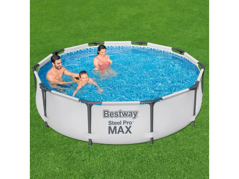 Piscina Bestway Elevada Steel Pro Max Redonda