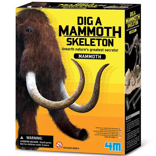 Kidz Labs Cava y Arma Tu Fósil Mammoth