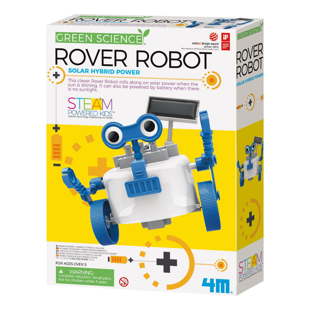 Kit de ciencia Green Science Rover Robot de 4M