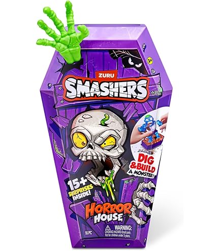 Smashers Casa del Terror Figuras Zombie