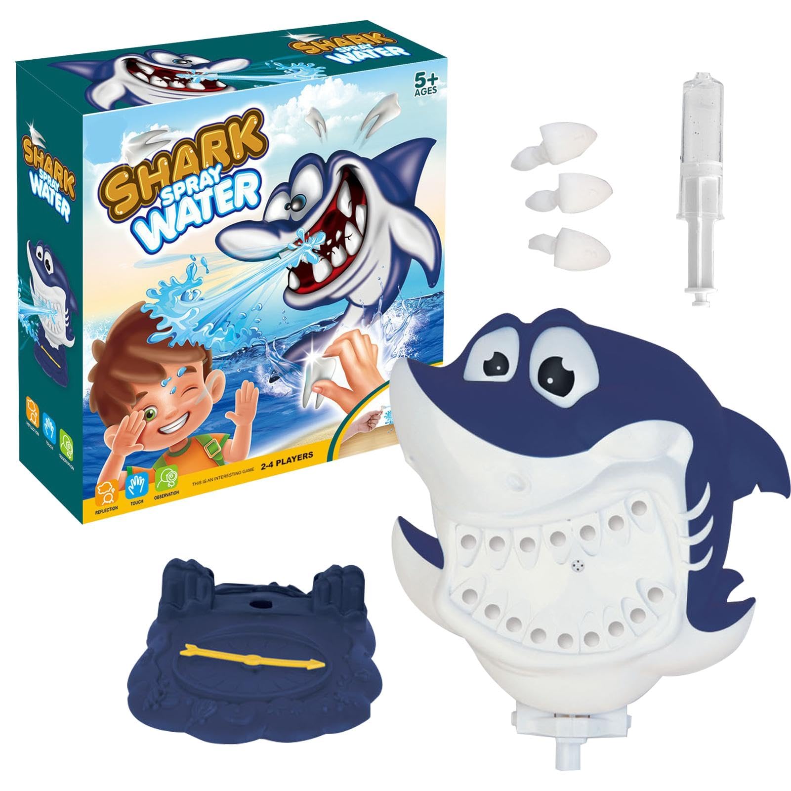 Juego de Mesa Tiburón con Chorro de Agua