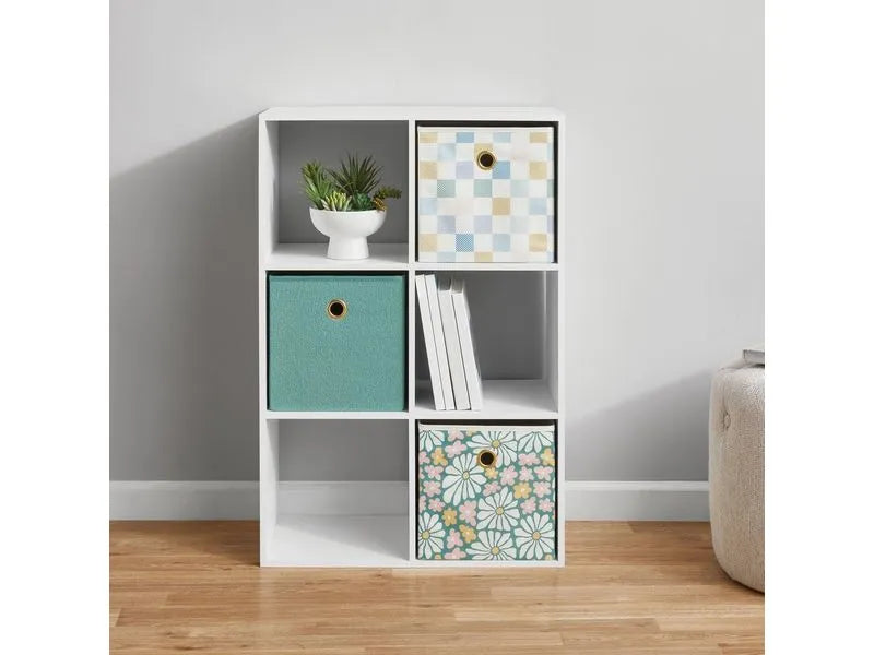 Mueble Mainstays organizador con 6 divisiones