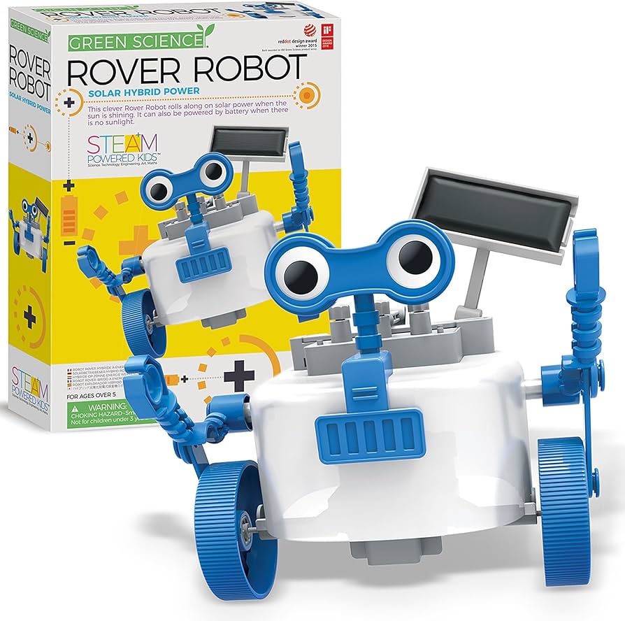 Kit de ciencia Green Science Rover Robot de 4M