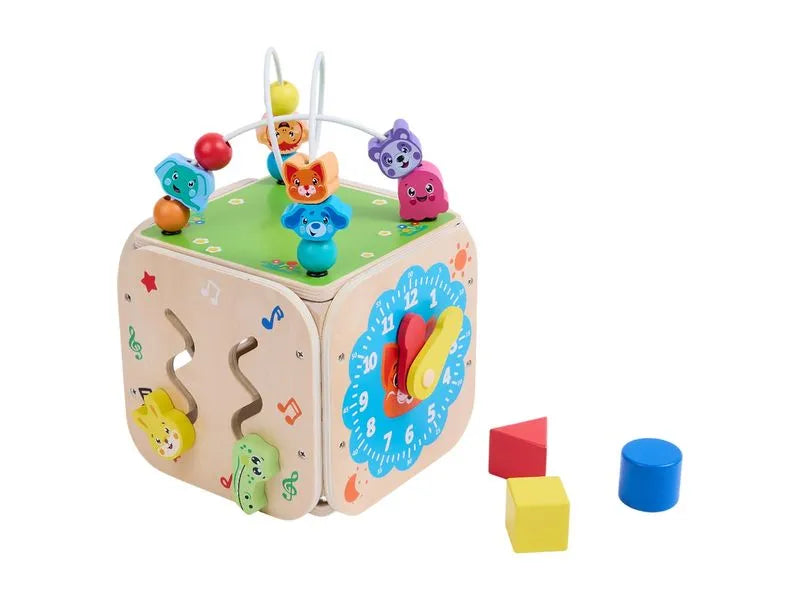 Cubo educativo de madera Spark Create Imagine