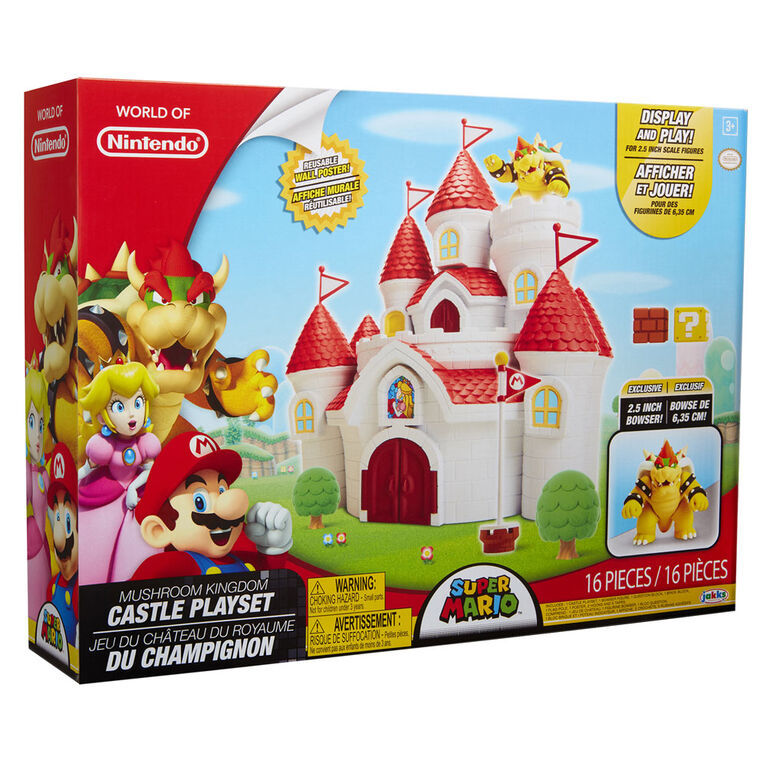 Castillo Deluxe Reino Musgo Super Mario