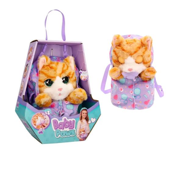 Juego Peluche Baby Paws Gato