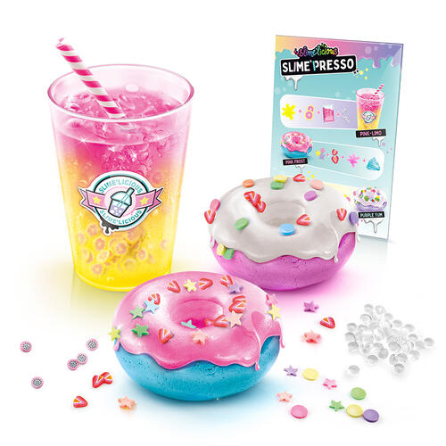 Crea tu Slime de Bebida y Donas