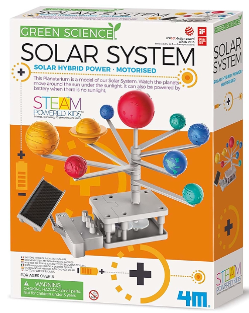 Kit 4M Green Science Solar System motorizado