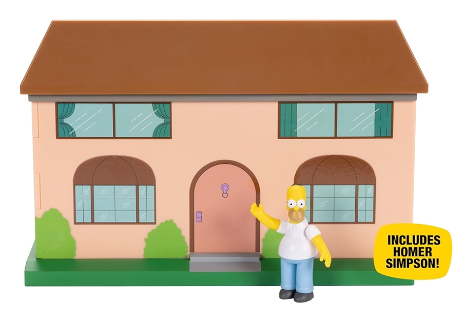 Juego de Figura Articulada de los Simpsons con Set de Diorama Salón
