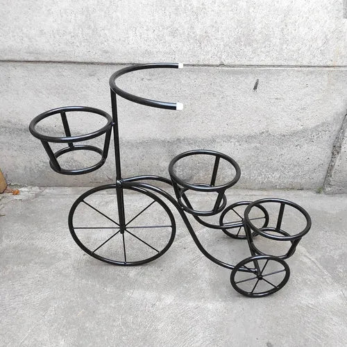 Triciclo Hierro Forjado Macetero