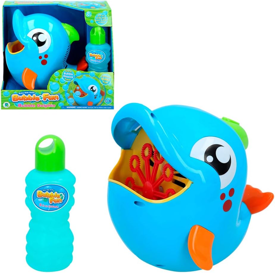 Delfín Lanza Burbujas