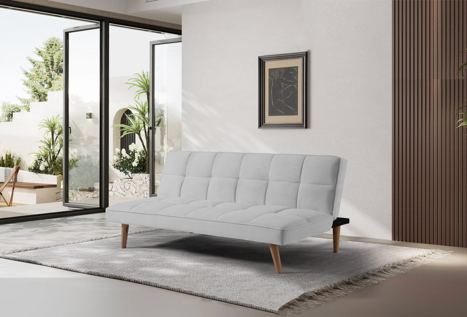 Sofá Cama Futón en Corduroy