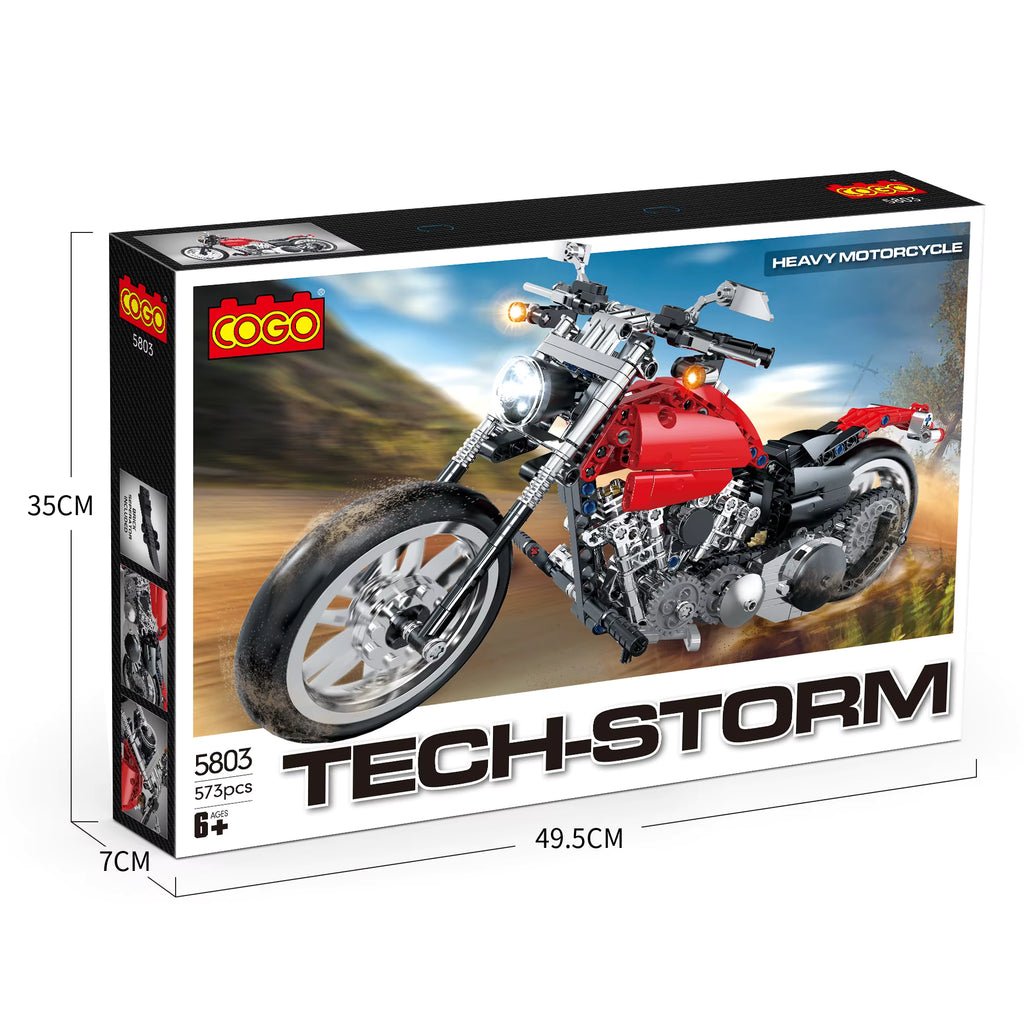 COGO Motorcycle Building Block Set