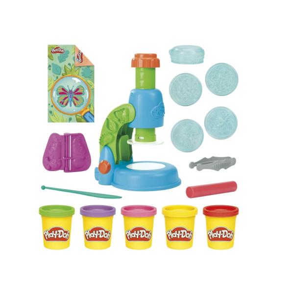 Juego Play-Doh Microscopio Lumínico