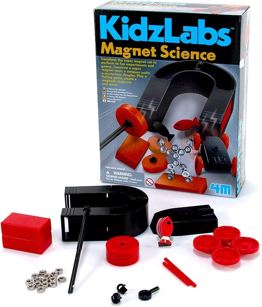 KidzLabs Ciencia Magnética – 10 experimentos