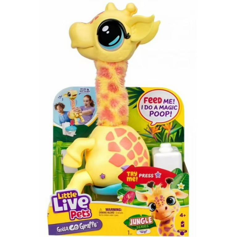 Mascota Little Live Pets Jirafa Mas de 25 Sonidos