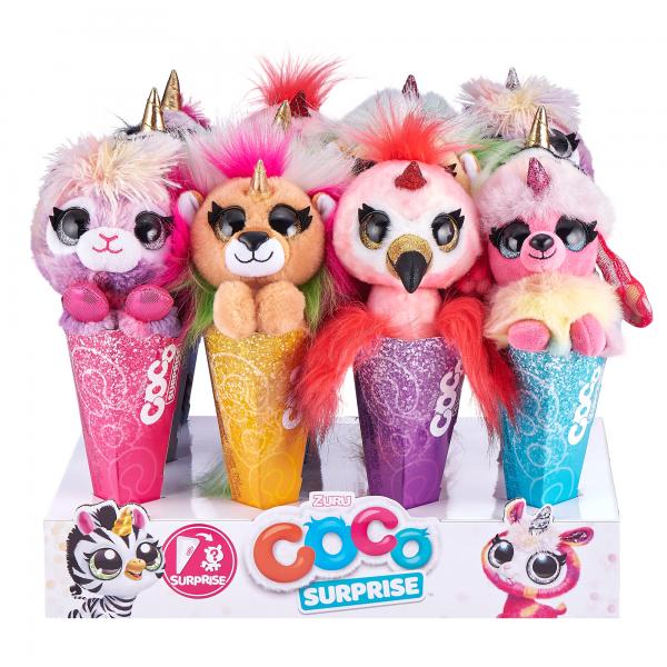 Set Peluche en Cono Coco Sorpresa surtido