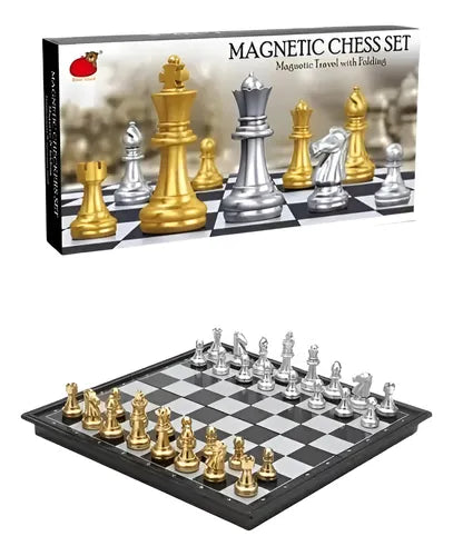 Juego de ajedrez magnético portátil