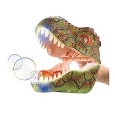 Juego Lanzador de Burbujas de Dinosaurio con Luz y Sonido