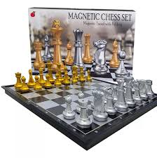 Juego de ajedrez magnético portátil