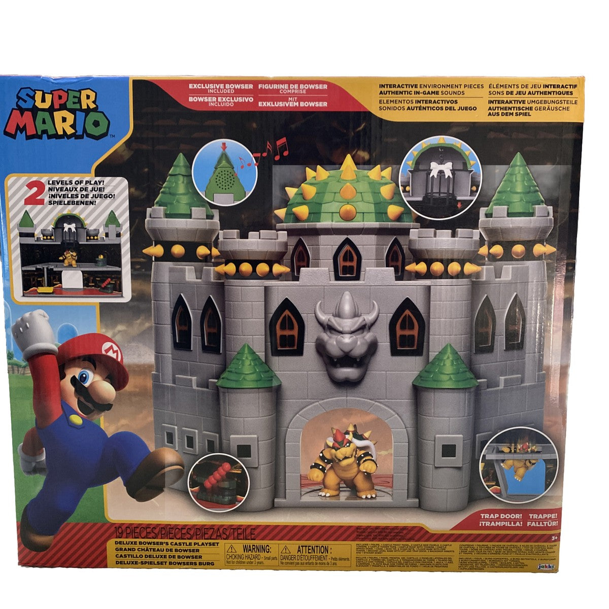 Set Castillo Deluxe de Bowser