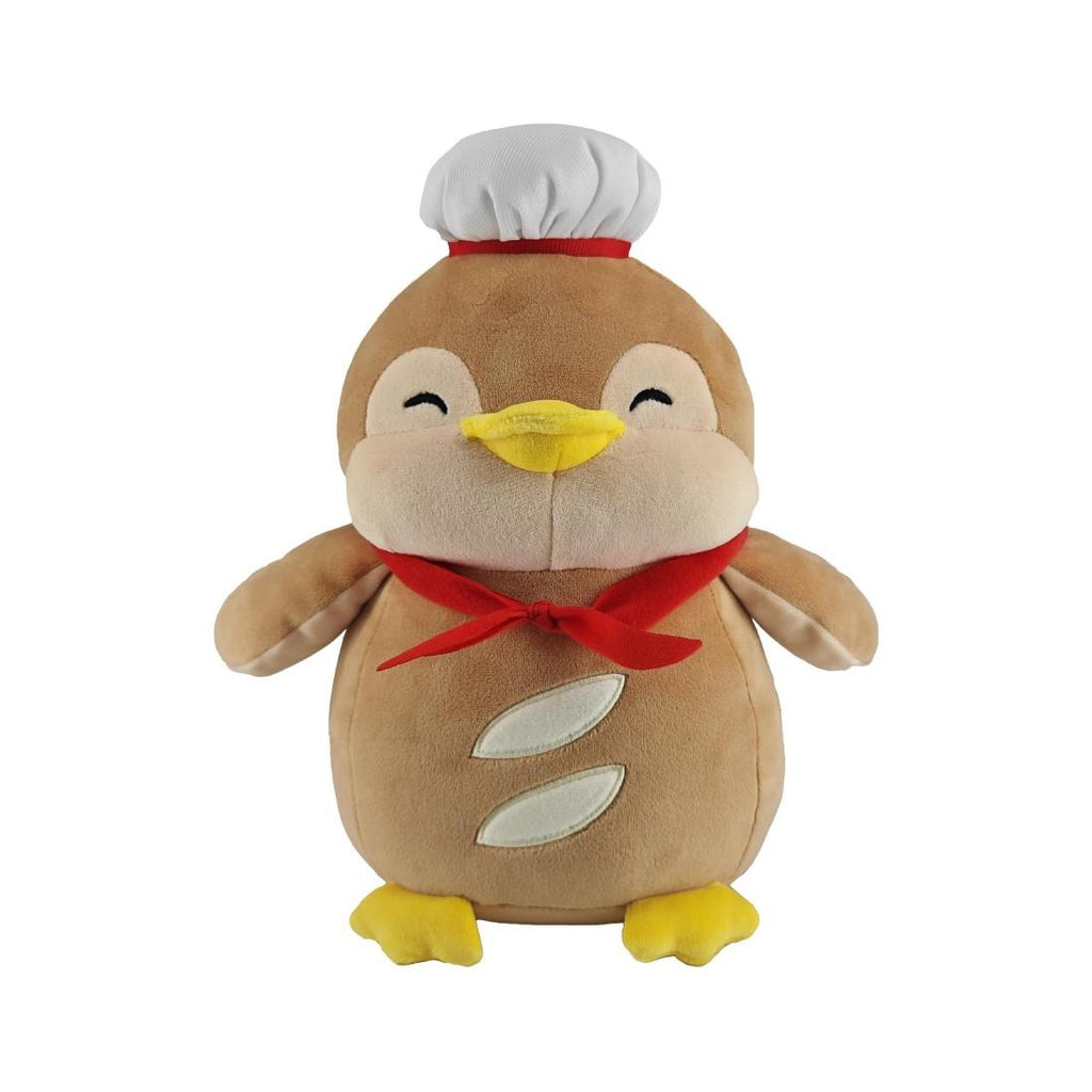 Peluche de pingüino chef