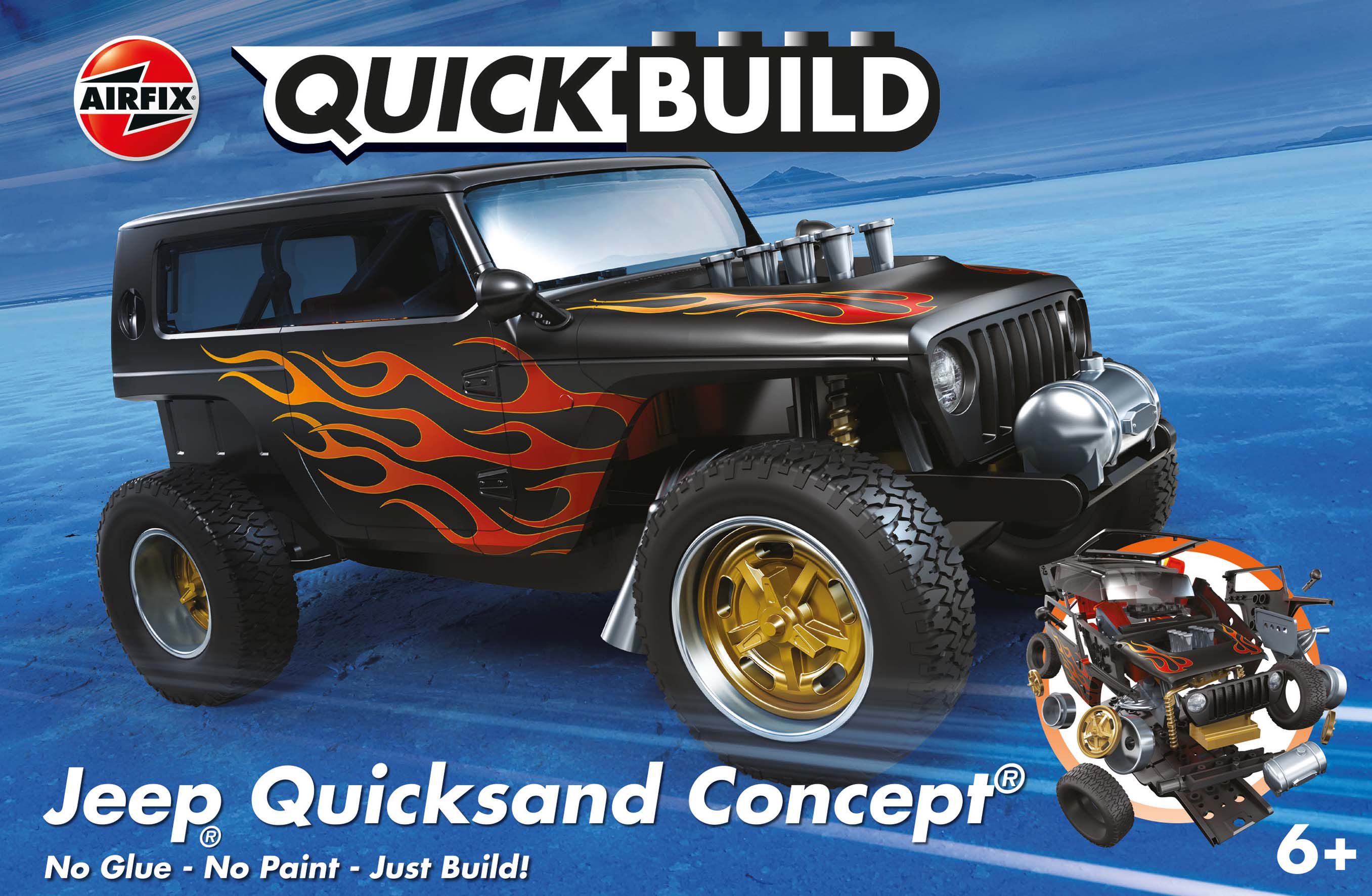 Airfix Quickbuild Jeep Quicksand Concept