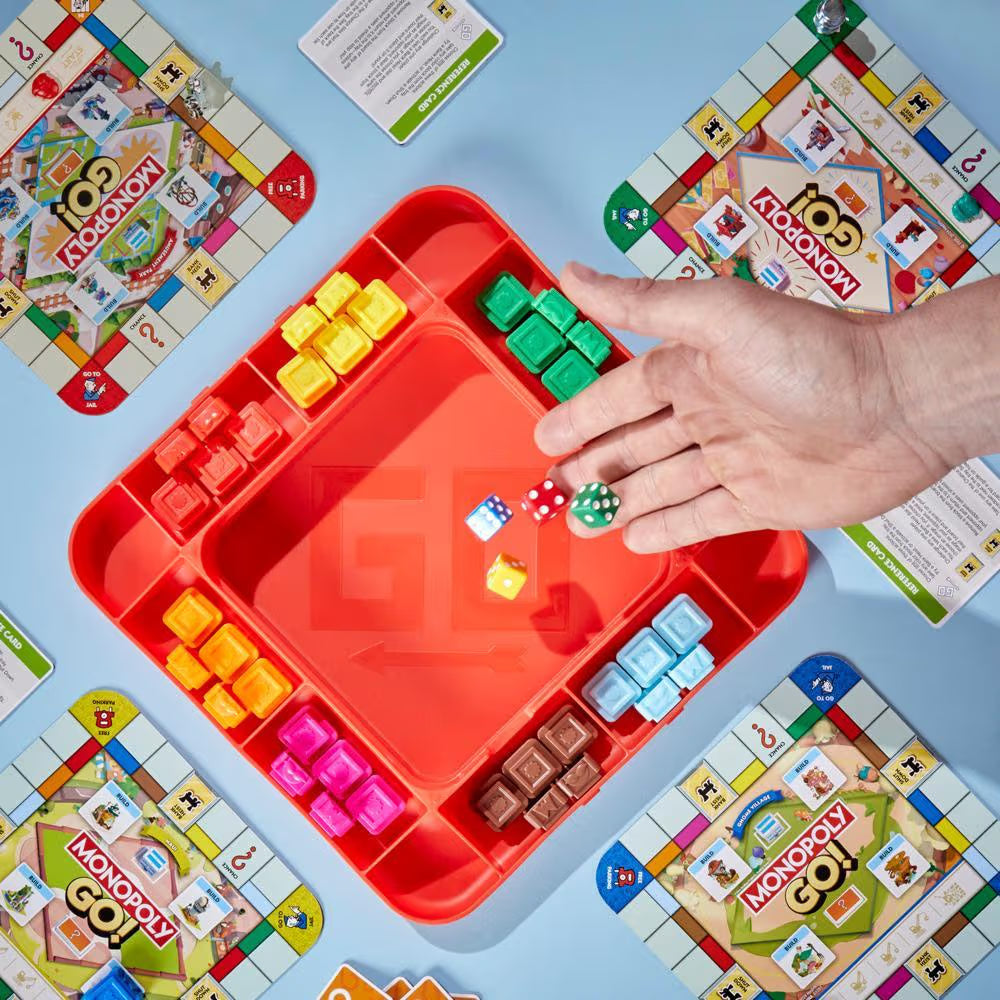 Monopoly go construye y gana