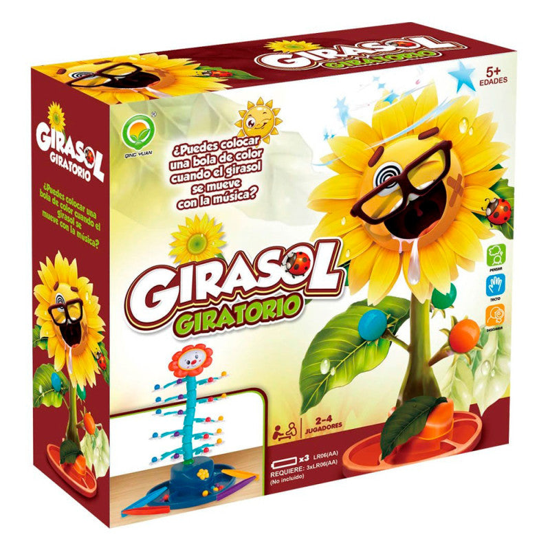 Juego de Mesa Girasol Giratorio