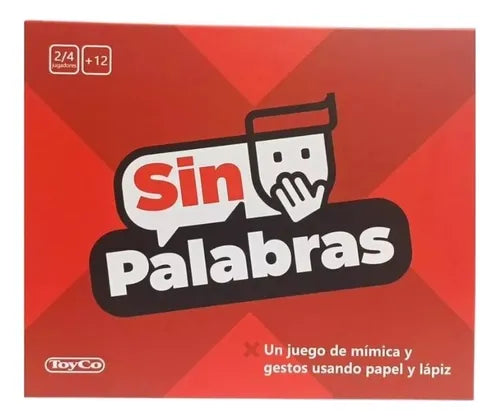 Juego de mímica y gestos sin palabras