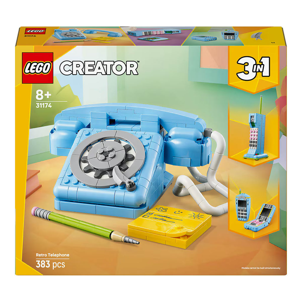 LEGO Creator 3 en 1 Teléfono Retro